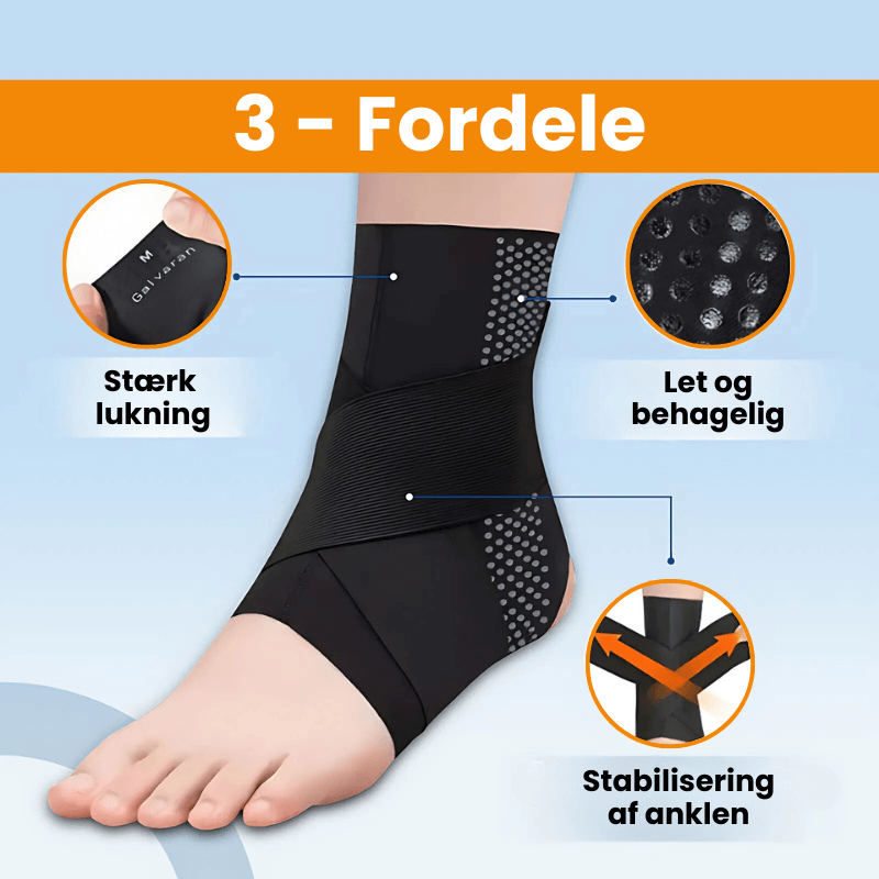 AnkleSupport™ - Ingen Flere Skader på Banen!