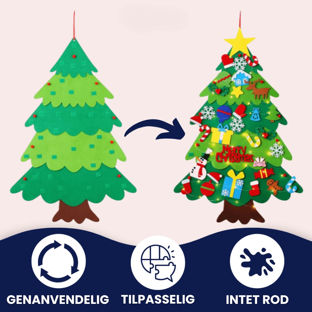 DecoTree™ - Juletræ af filt