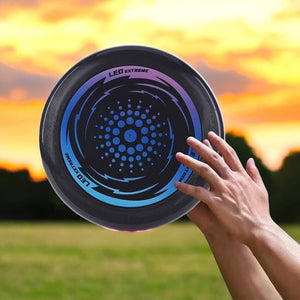 GlowDisc™ - Lysende Frisbee til Sjove Spil i Mørket!