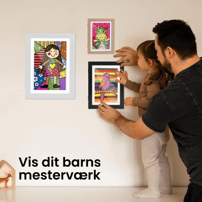 KidsFrame™ - Børns Magnetiske Ramme