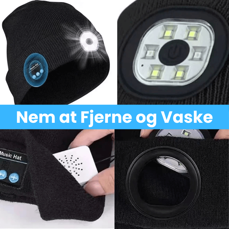 LED & Bluetooth-lue | Hold dig varm og lys denne vinter!